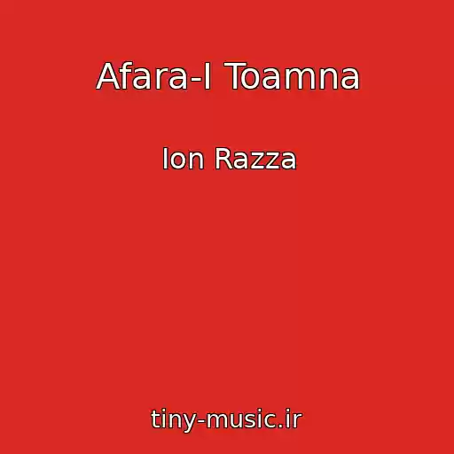 کاور آهنگ Afara-I Toamna از Ion Razza