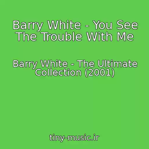 کاور آهنگ Barry White - You See The Trouble With Me از Barry White - The Ultimate Collection (2001)