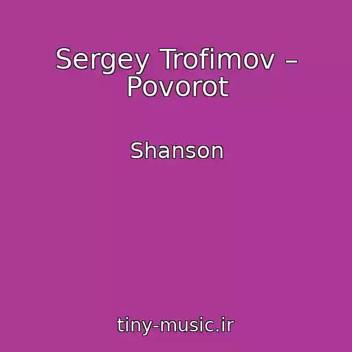 کاور آهنگ Sergey Trofimov – Povorot از Shanson