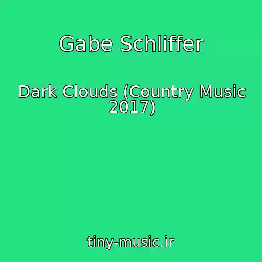 کاور آهنگ Gabe Schliffer از Dark Clouds (Country Music 2017)