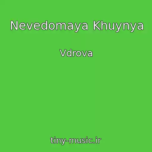 کاور آهنگ Nevedomaya Khuynya از Vdrova