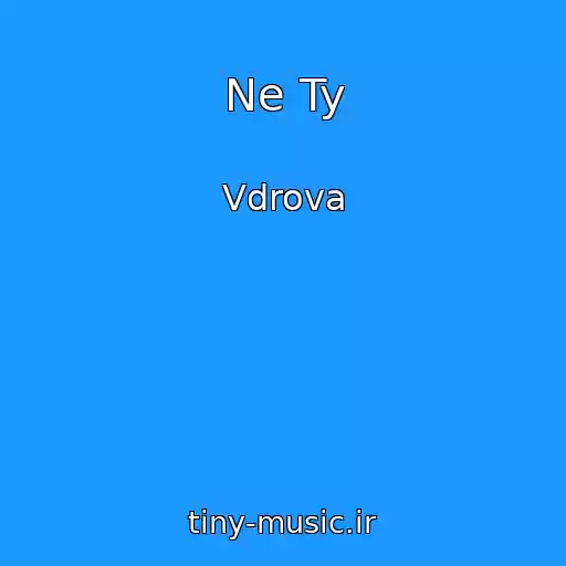 کاور آهنگ Ne Ty از Vdrova