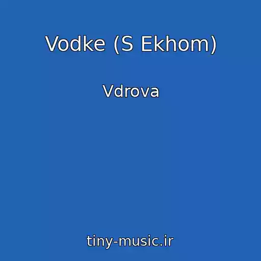 کاور آهنگ Vodke (S Ekhom) از Vdrova