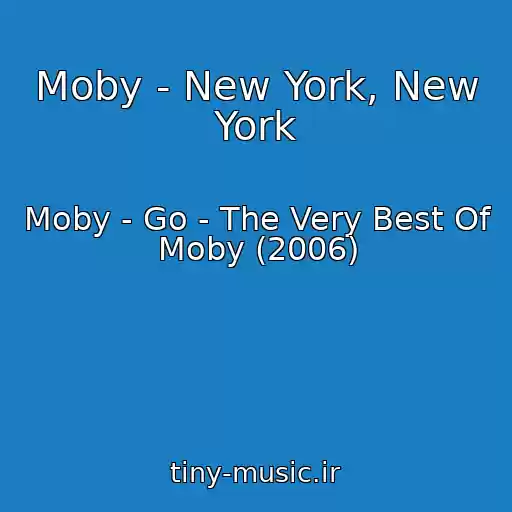 کاور آهنگ Moby - New York, New York از Moby - Go - The Very Best Of Moby (2006)