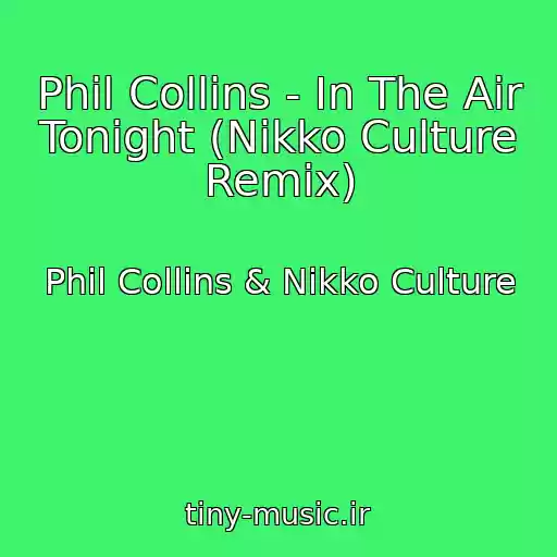 کاور آهنگ Phil Collins - In The Air Tonight (Nikko Culture Remix) از Phil Collins & Nikko Culture