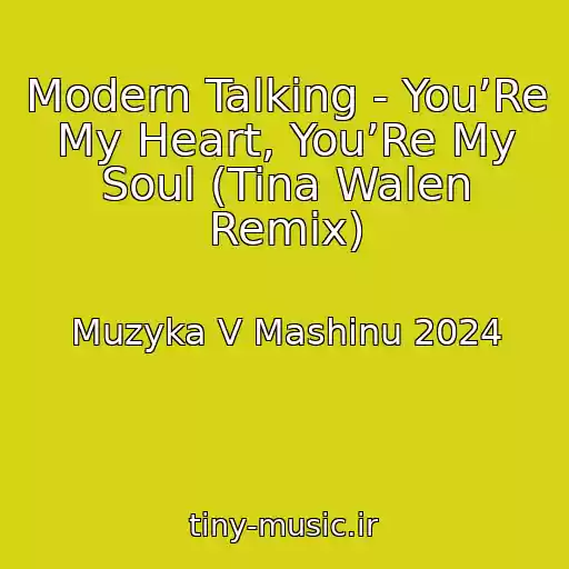 کاور آهنگ Modern Talking - You’Re My Heart, You’Re My Soul (Tina Walen Remix) از Muzyka V Mashinu 2024