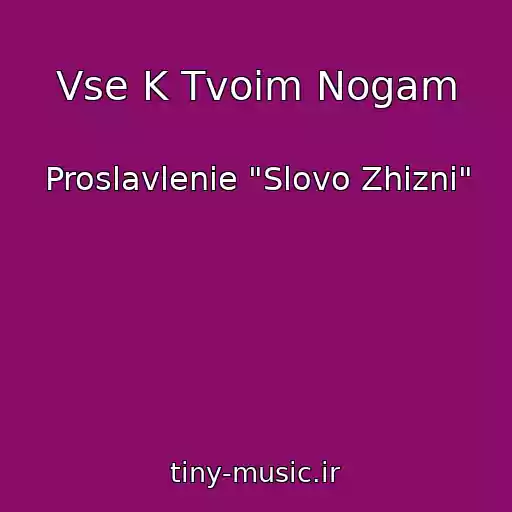 کاور آهنگ Vse K Tvoim Nogam از Proslavlenie "Slovo Zhizni"