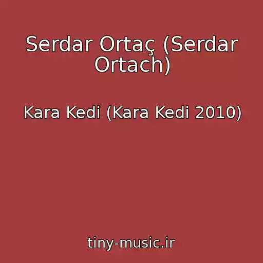 کاور آهنگ Serdar Ortaç (Serdar Ortach) از Kara Kedi (Kara Kedi 2010)