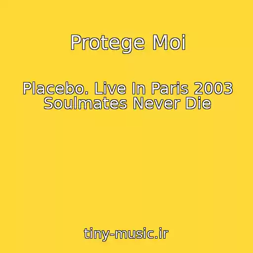 کاور آهنگ Protege Moi از Placebo. Live In Paris 2003 Soulmates Never Die