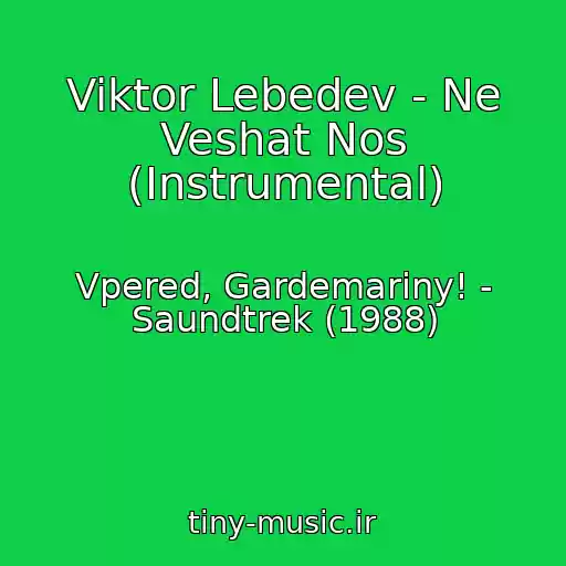 کاور آهنگ Viktor Lebedev - Ne Veshat Nos (Instrumental) از Vpered, Gardemariny! - Saundtrek (1988)