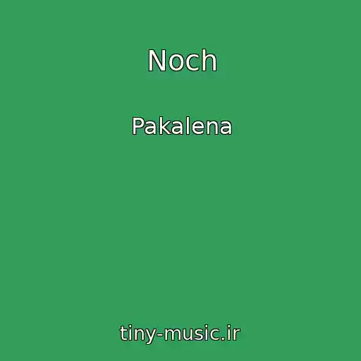 کاور آهنگ Noch از Pakalena