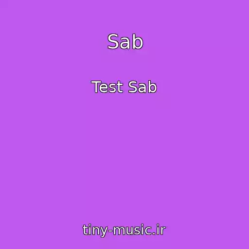 کاور آهنگ Sab از Test Sab