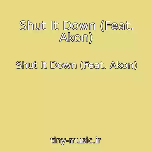 کاور آهنگ Shut It Down (Feat. Akon) از Shut It Down (Feat. Akon)