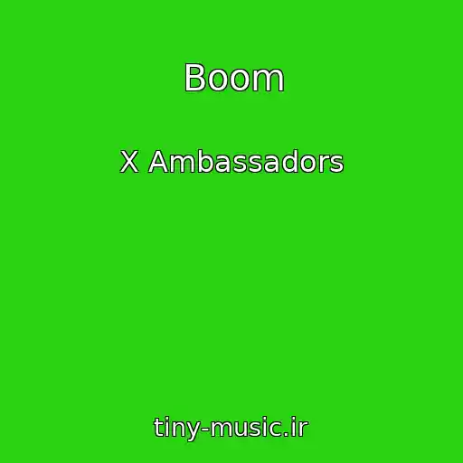 کاور آهنگ Boom از X Ambassadors