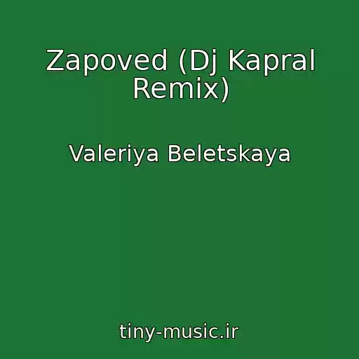 کاور آهنگ Zapoved (Dj Kapral Remix) از Valeriya Beletskaya