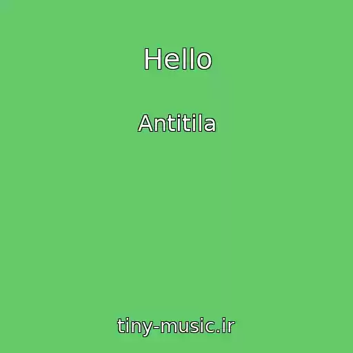 کاور آهنگ Hello از Antitіla