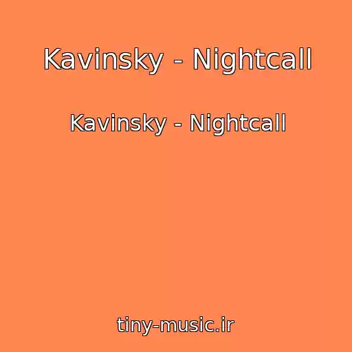 کاور آهنگ Kavinsky - Nightcall از Kavinsky - Nightcall