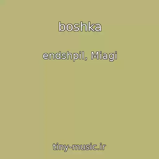 کاور آهنگ ﻿boshka از ﻿endshpil, Miagi