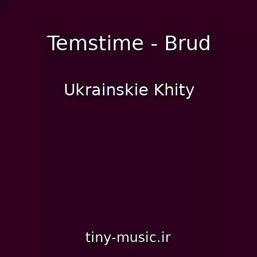 کاور آهنگ Temstime - Brud از Ukrainskie Khity