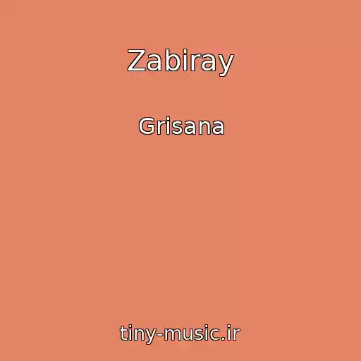 کاور آهنگ Zabiray از Grisana