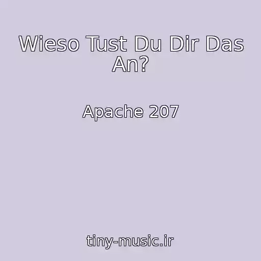 کاور آهنگ Wieso Tust Du Dir Das An? از Apache 207