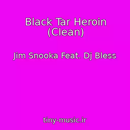 کاور آهنگ Black Tar Heroin (Clean) از Jim Snooka Feat. Dj Bless