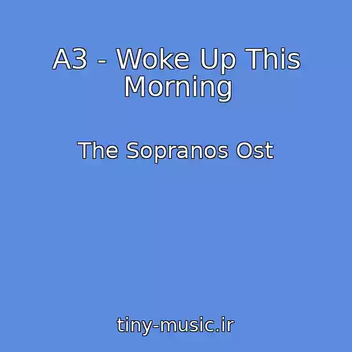 کاور آهنگ A3 - Woke Up This Morning از The Sopranos Ost