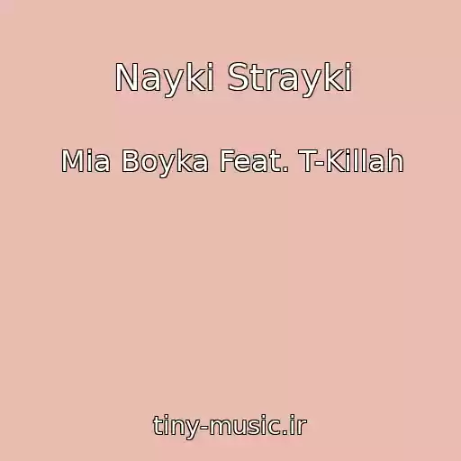 کاور آهنگ Nayki Strayki از Mia Boyka Feat. T-Killah