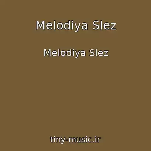 کاور آهنگ Melodiya Slez از Melodiya Slez