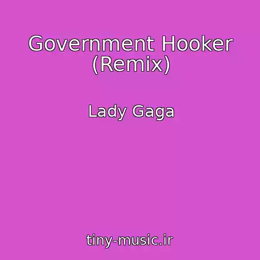 کاور آهنگ Government Hooker (Remix) از Lady Gaga