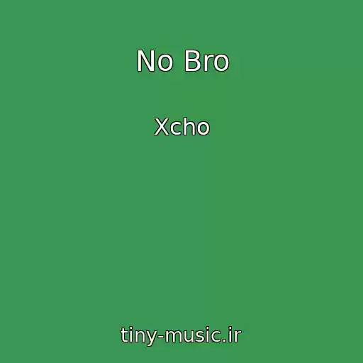 کاور آهنگ No Bro از Xcho