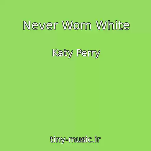 کاور آهنگ Never Worn White از Katy Perry