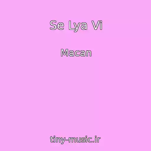 کاور آهنگ Se Lya Vi از Macan
