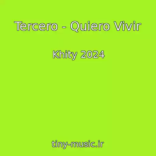 کاور آهنگ Tercero - Quiero Vivir از Khity 2024