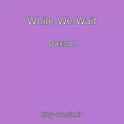 کاور آهنگ While We Wait از Daxson
