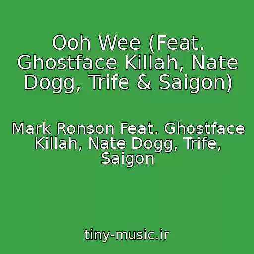 کاور آهنگ Ooh Wee (Feat. Ghostface Killah, Nate Dogg, Trife & Saigon) از Mark Ronson Feat. Ghostface Killah, Nate Dogg, Trife, Saigon
