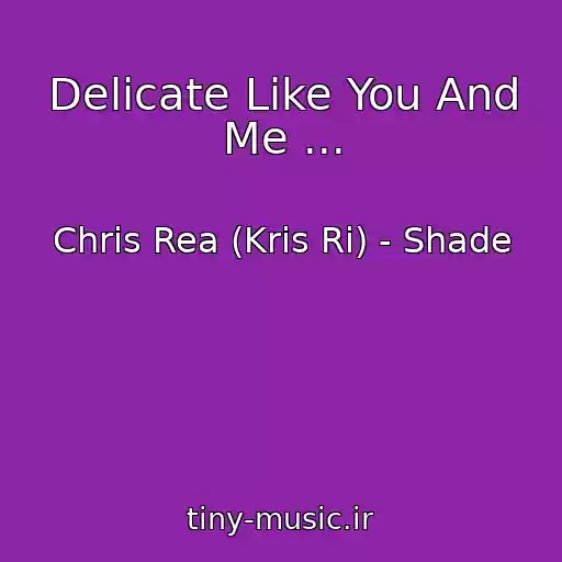 کاور آهنگ Delicate Like You And Me ... از Chris Rea (Kris Ri) - Shade