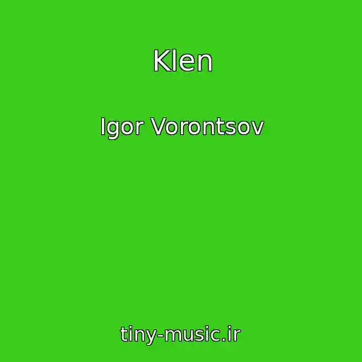 کاور آهنگ Klen از Igor Vorontsov