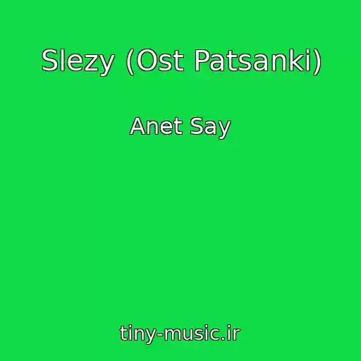 کاور آهنگ Slezy (Ost Patsanki) از Anet Say