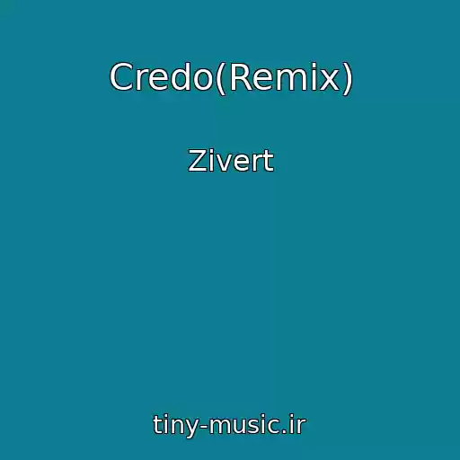 کاور آهنگ Credo(Remix) از Zivert
