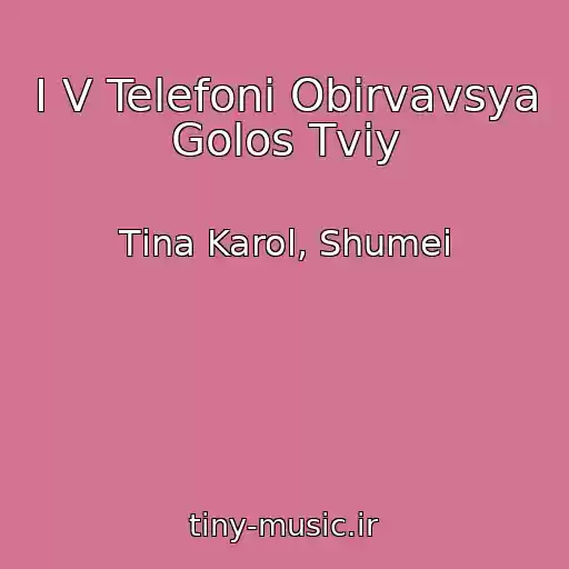 کاور آهنگ І V Telefonі Obіrvavsya Golos Tvіy از Tіna Karol, Shumei