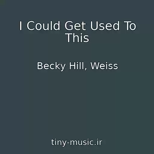 کاور آهنگ I Could Get Used To This از Becky Hill, Weiss