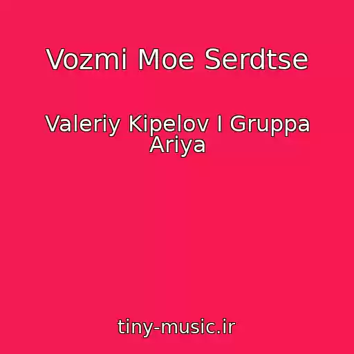کاور آهنگ Vozmi Moe Serdtse از Valeriy Kipelov I Gruppa Ariya