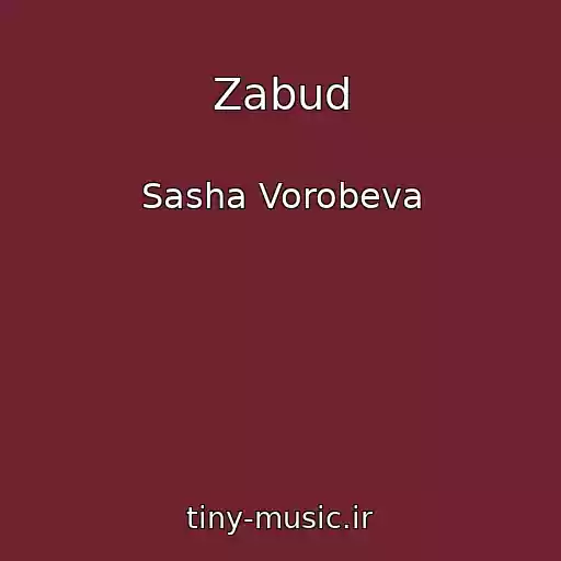 کاور آهنگ Zabud از Sasha Vorobeva