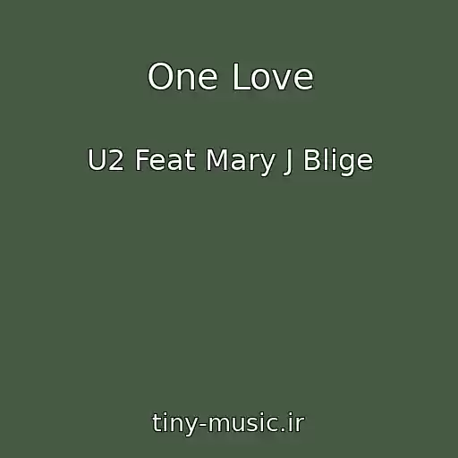 کاور آهنگ One Love از U2 Feat Mary J Blige