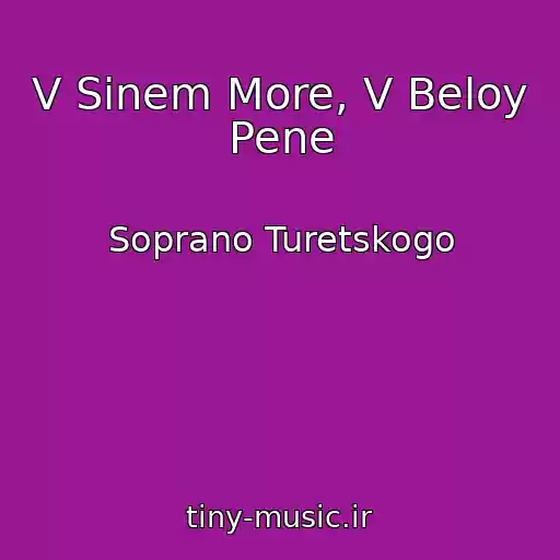 کاور آهنگ V Sinem More, V Beloy Pene از Soprano Turetskogo
