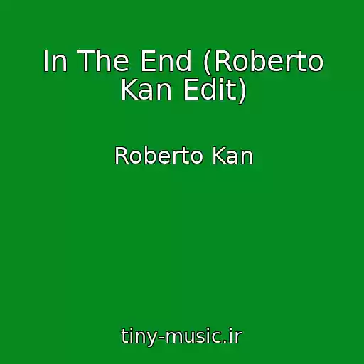 کاور آهنگ In The End (Roberto Kan Edit) از Roberto Kan
