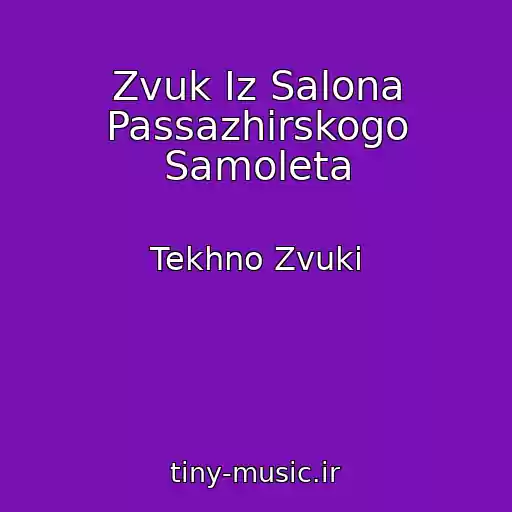 کاور آهنگ Zvuk Iz Salona Passazhirskogo Samoleta از Tekhno Zvuki