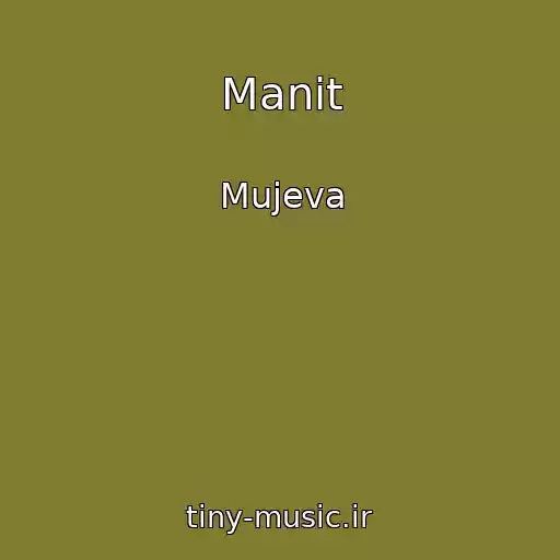 کاور آهنگ Manit از Mujeva
