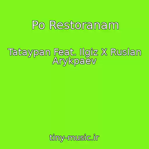 کاور آهنگ Po Restoranam از Tataypan Feat. Ilgiz X Ruslan Arykpaev
